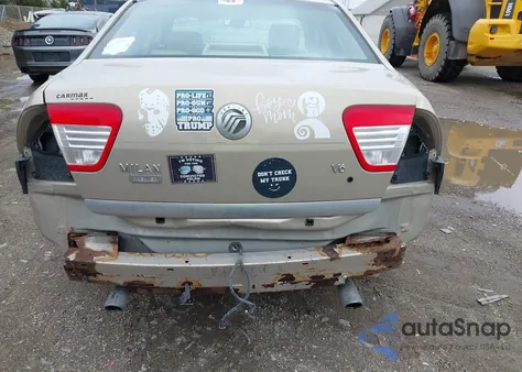 2006 Mercury Milan V6 Premier from USA, damaged, VIN 3MEHM08176R666249